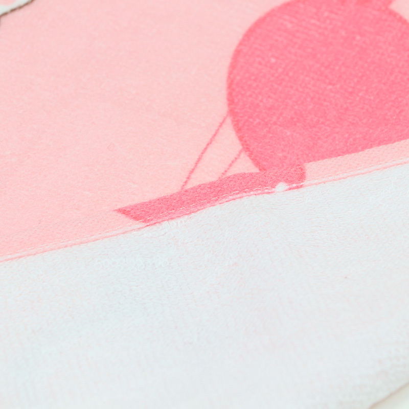 萌浪兔 洗臉毛巾 氣球繪