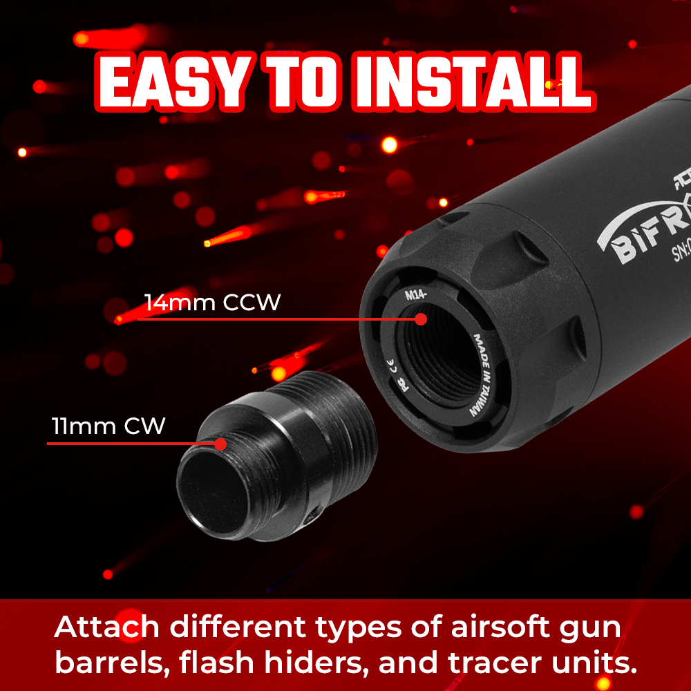 Acetech | Bifrost R Tracer: Red hot leading rainbow!