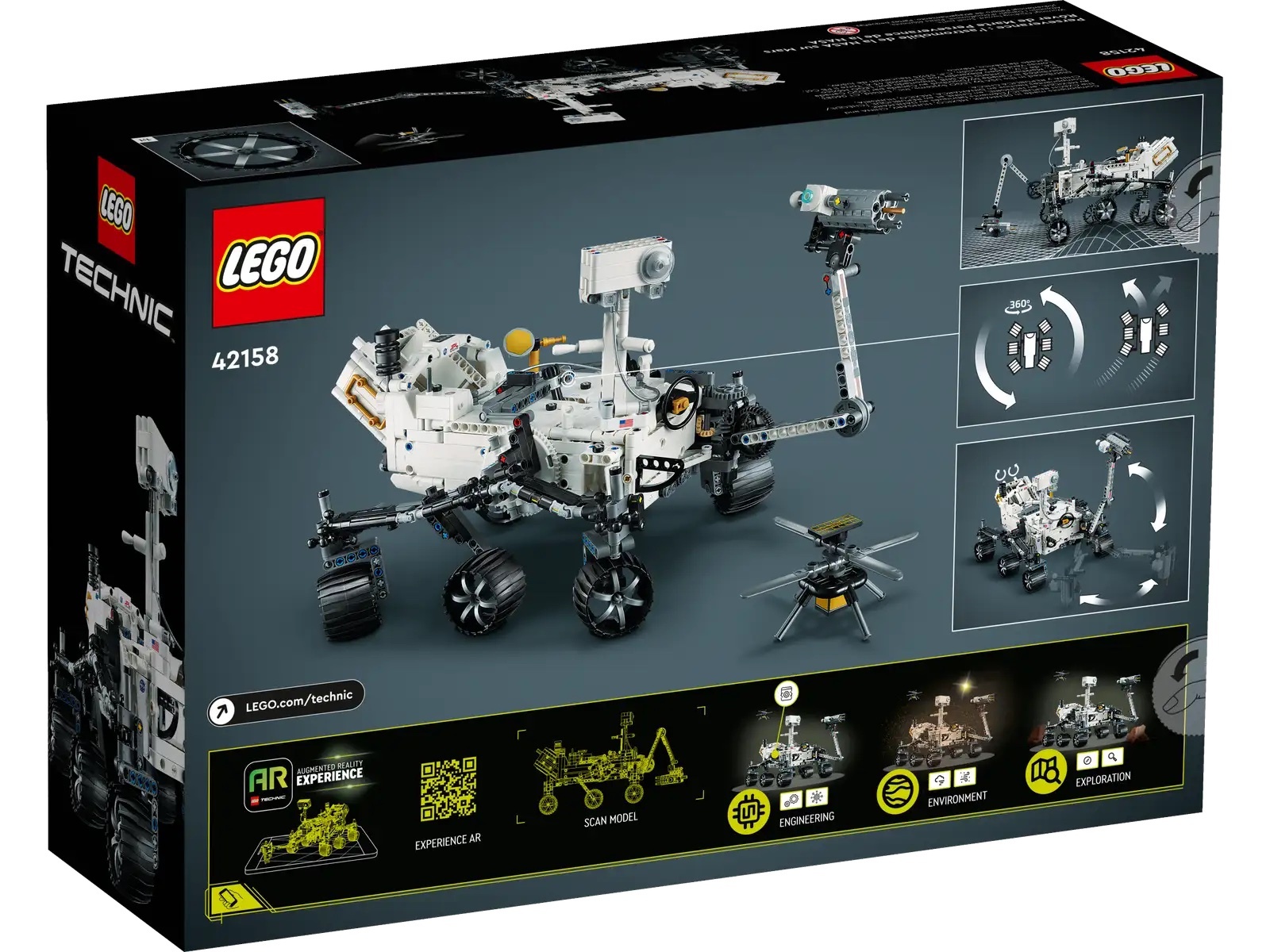 [飛米樂高積木專賣店] LEGO 42158 Technic-NASA 火星探測車毅力號