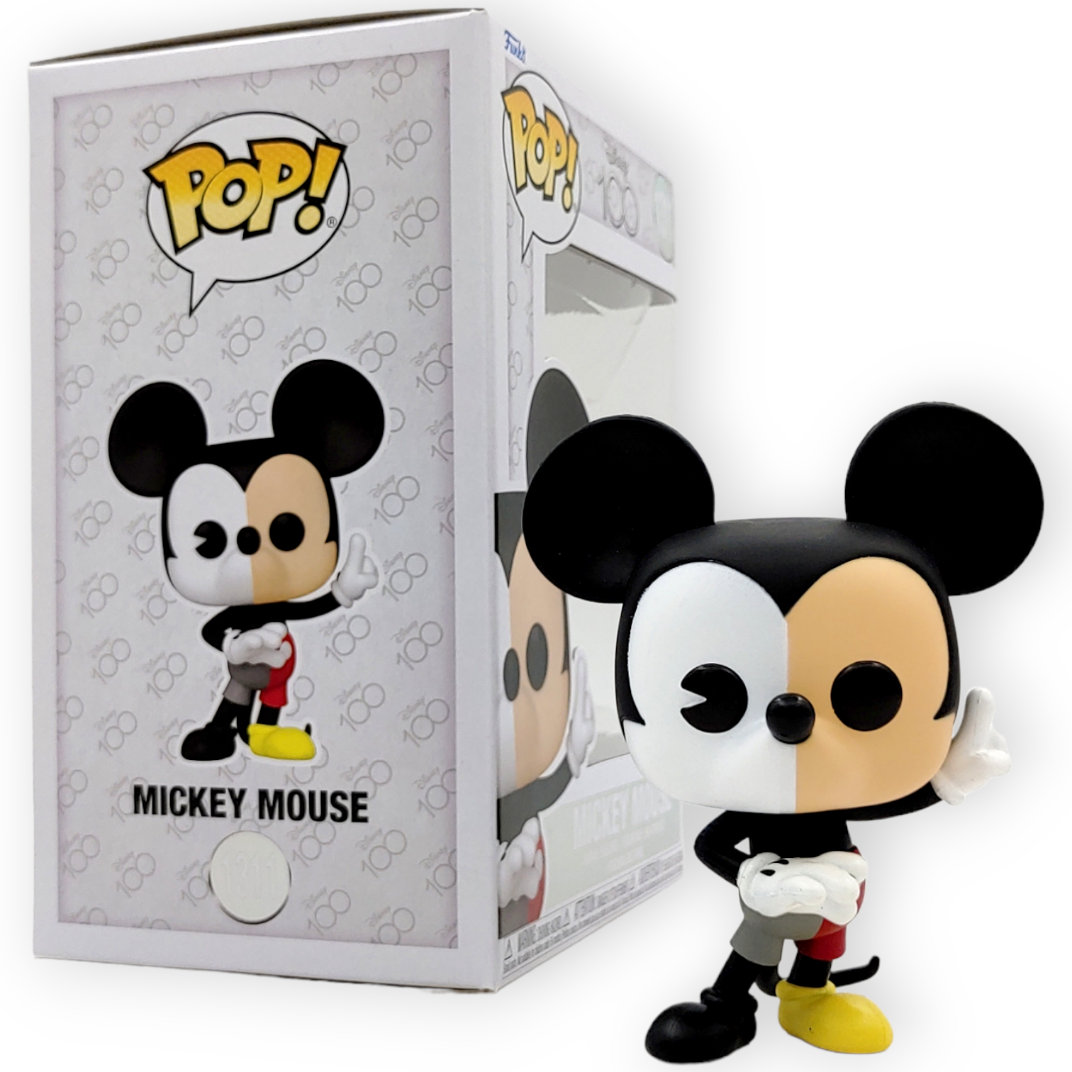 FUNKO POP<迪士尼100週年>黑白彩色米奇-No.1311
