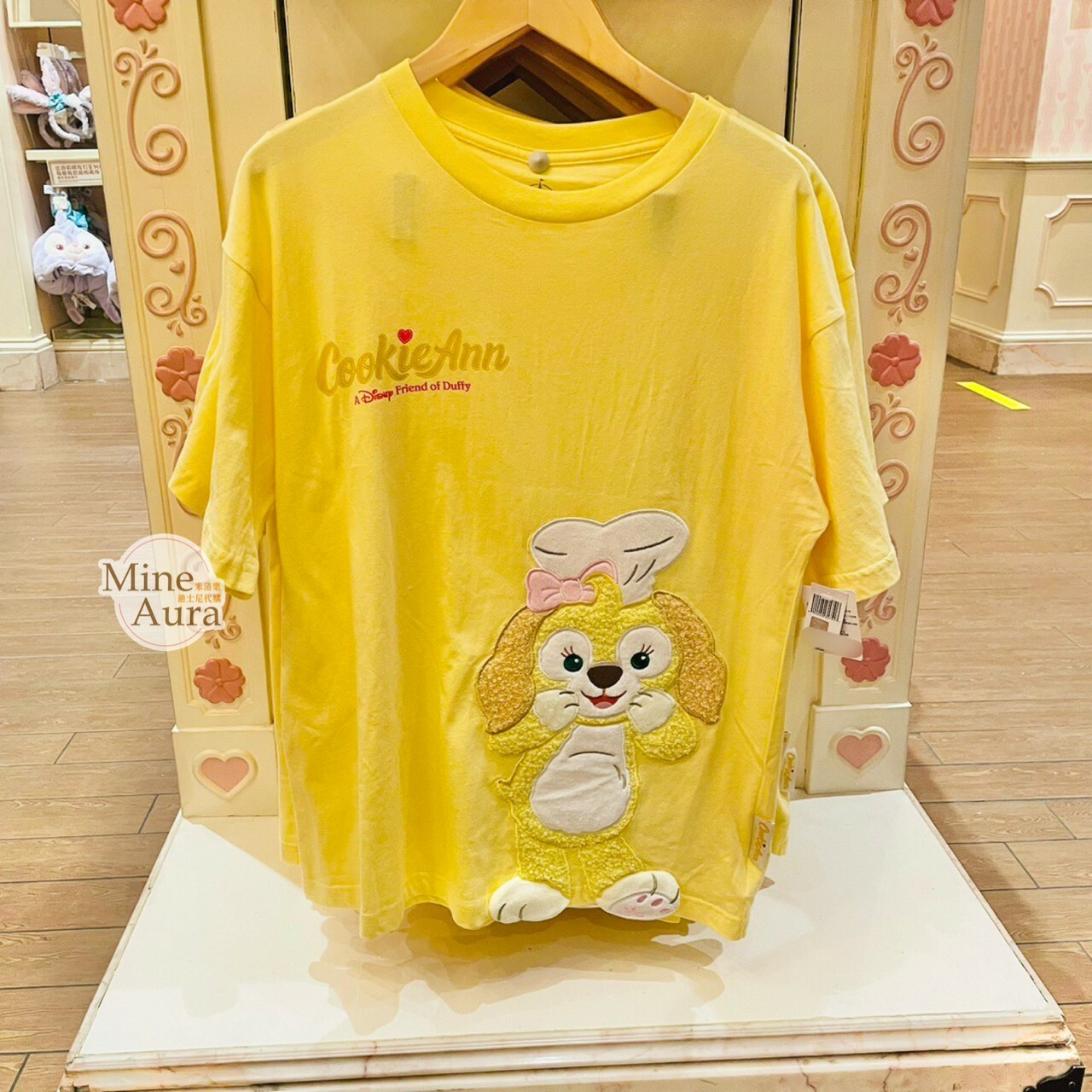 可琦安 餅乾 CookieAnn 全身圖案造型 上衣 短T -上海迪士尼樂園