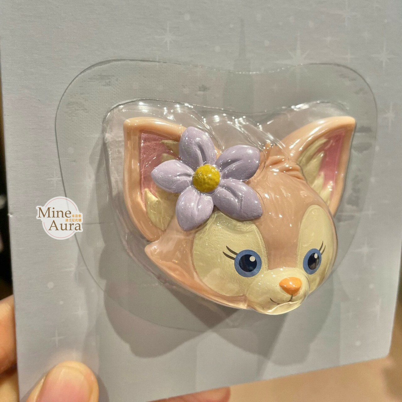 玲娜貝兒 Lina bell 立體 大頭 造型 磁鐵 -上海迪士尼樂園