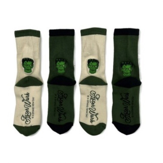 After work 【萬聖節限定】側面刺繡系列-科學怪人