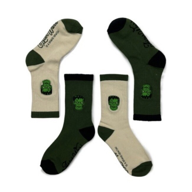 After work 【萬聖節限定】側面刺繡系列-科學怪人