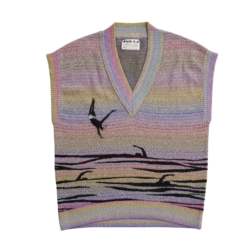 Diver and Swimmer Vest - Purple