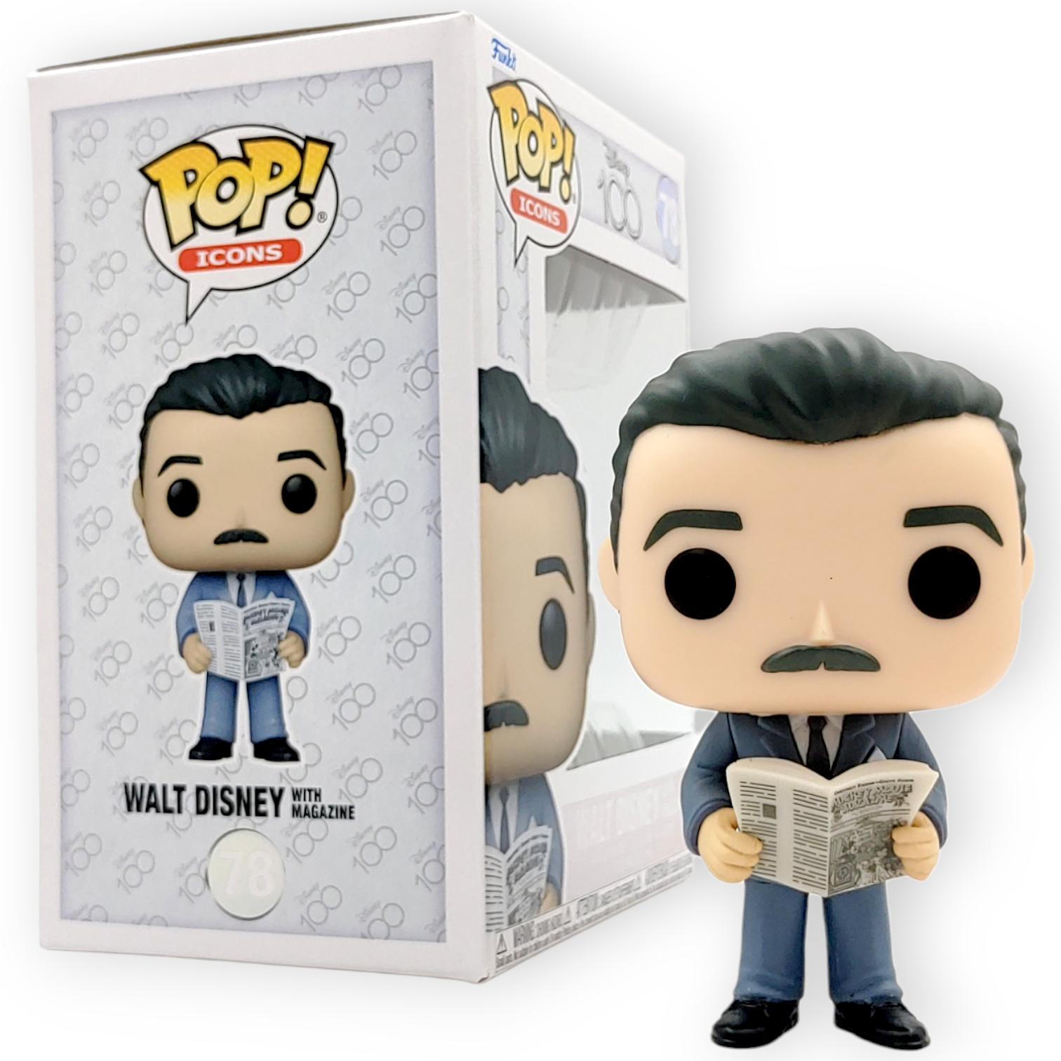 FUNKO POP<迪士尼100週年>和路.迪士尼(睇雜誌)-No.78