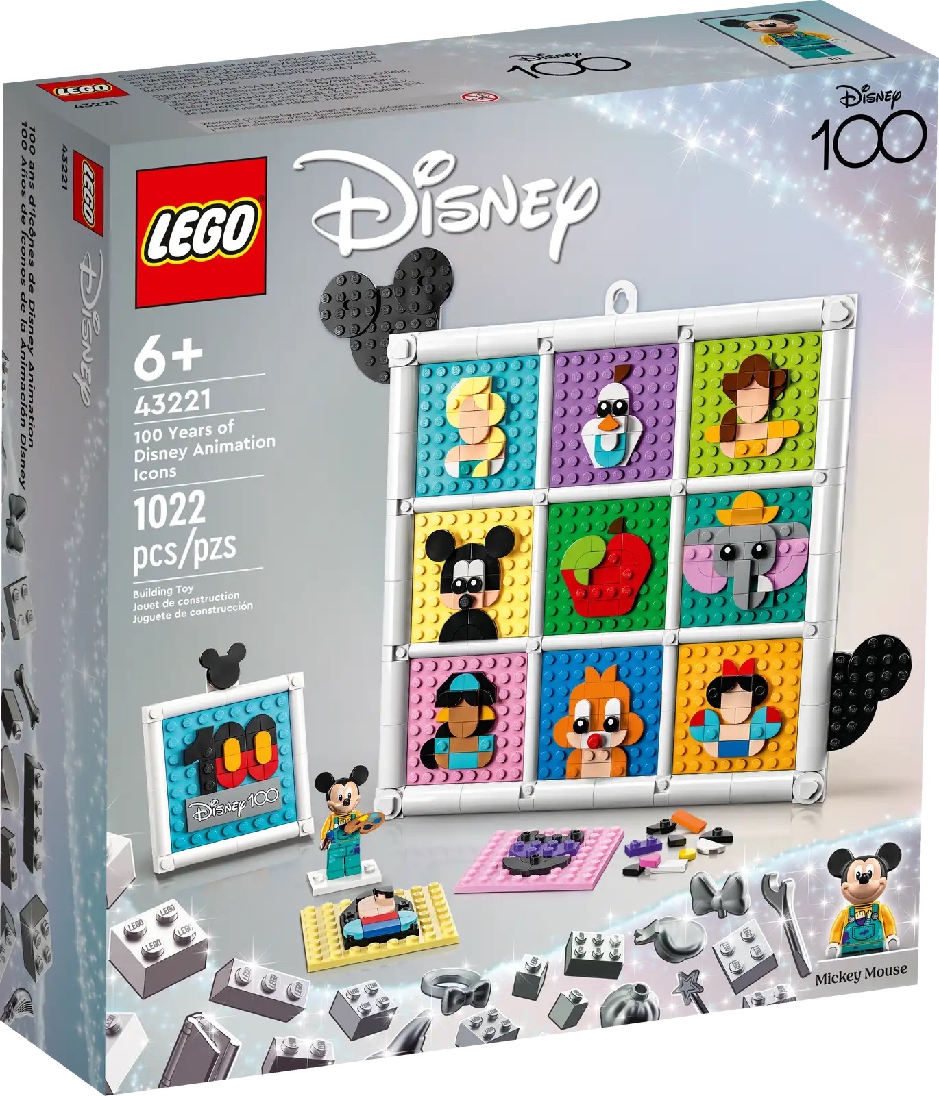 [飛米樂高積木專賣店] LEGO 43221Disney-百年迪士尼動畫經典角色