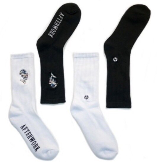 AFTER WORK 側面刺繡系列-雙髻鯊