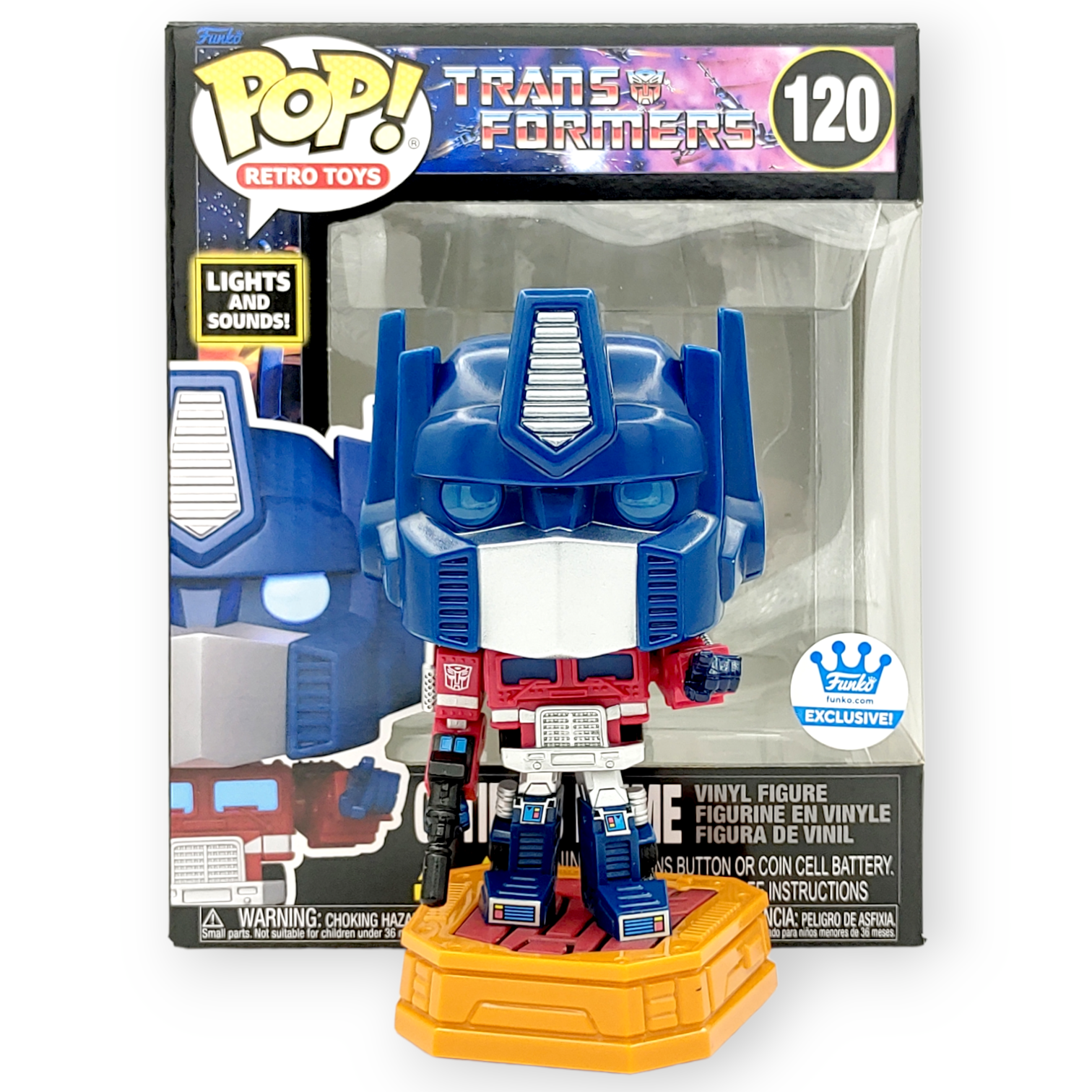 FUNKO POP <變形金剛>6吋柯柏文(光音版)-NO.120