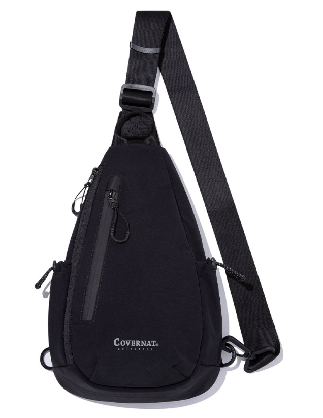 韓國代購 COVERNAT Cityflow 側背包 肩背包 男女皆可 黑 MAY-
