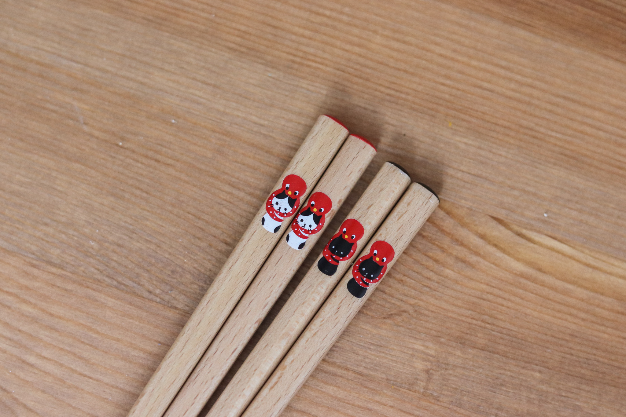 TAB.LAB 貓咪戴章魚頭套 筷子