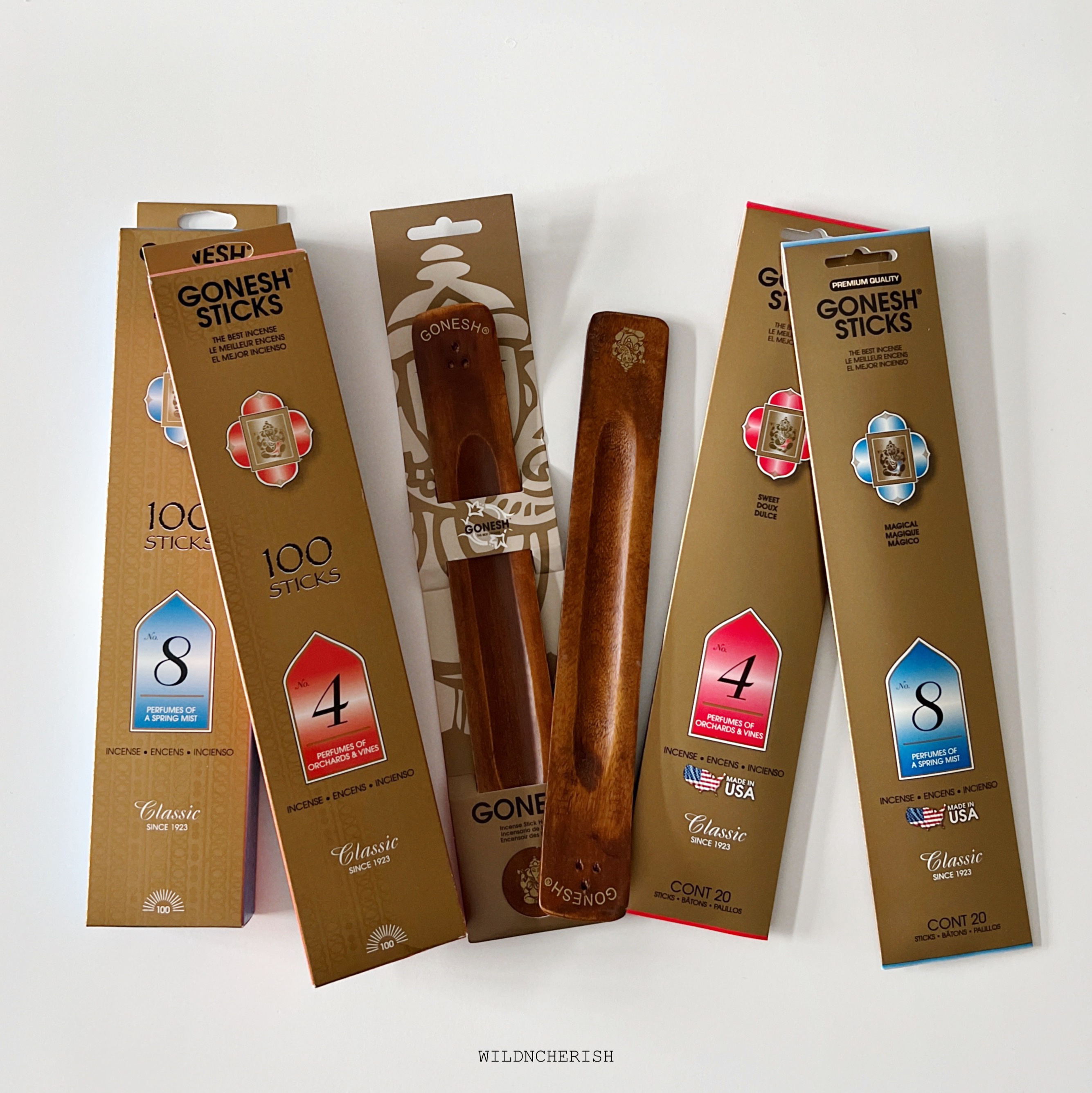 現貨 | Gonesh Incense 美國製 炭粉精油線香