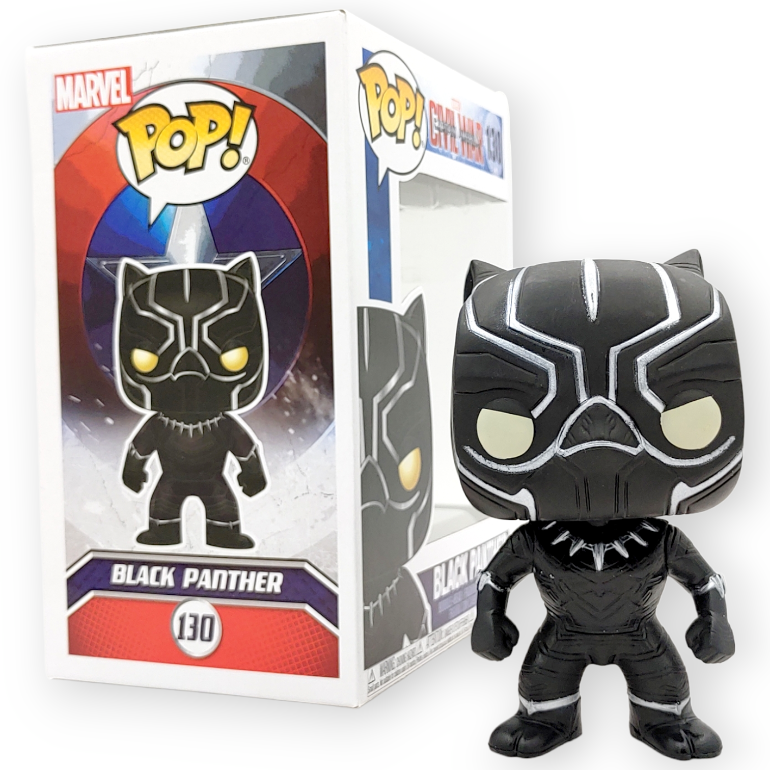 FUNKO POP<美國隊長3:英雄內戰>黑豹-NO.130