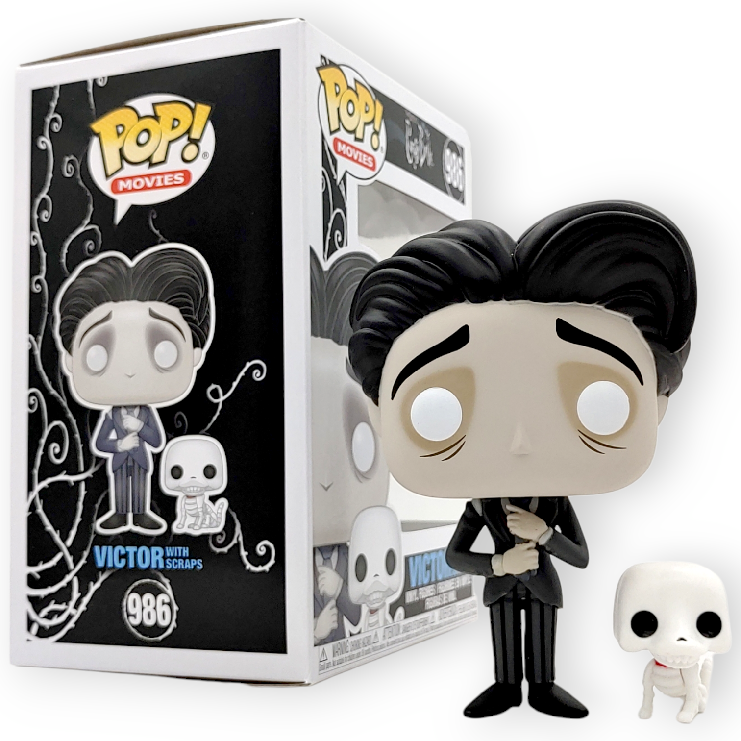 FUNKO POP<怪誕屍新娘>維特與骷髏狗-No.986