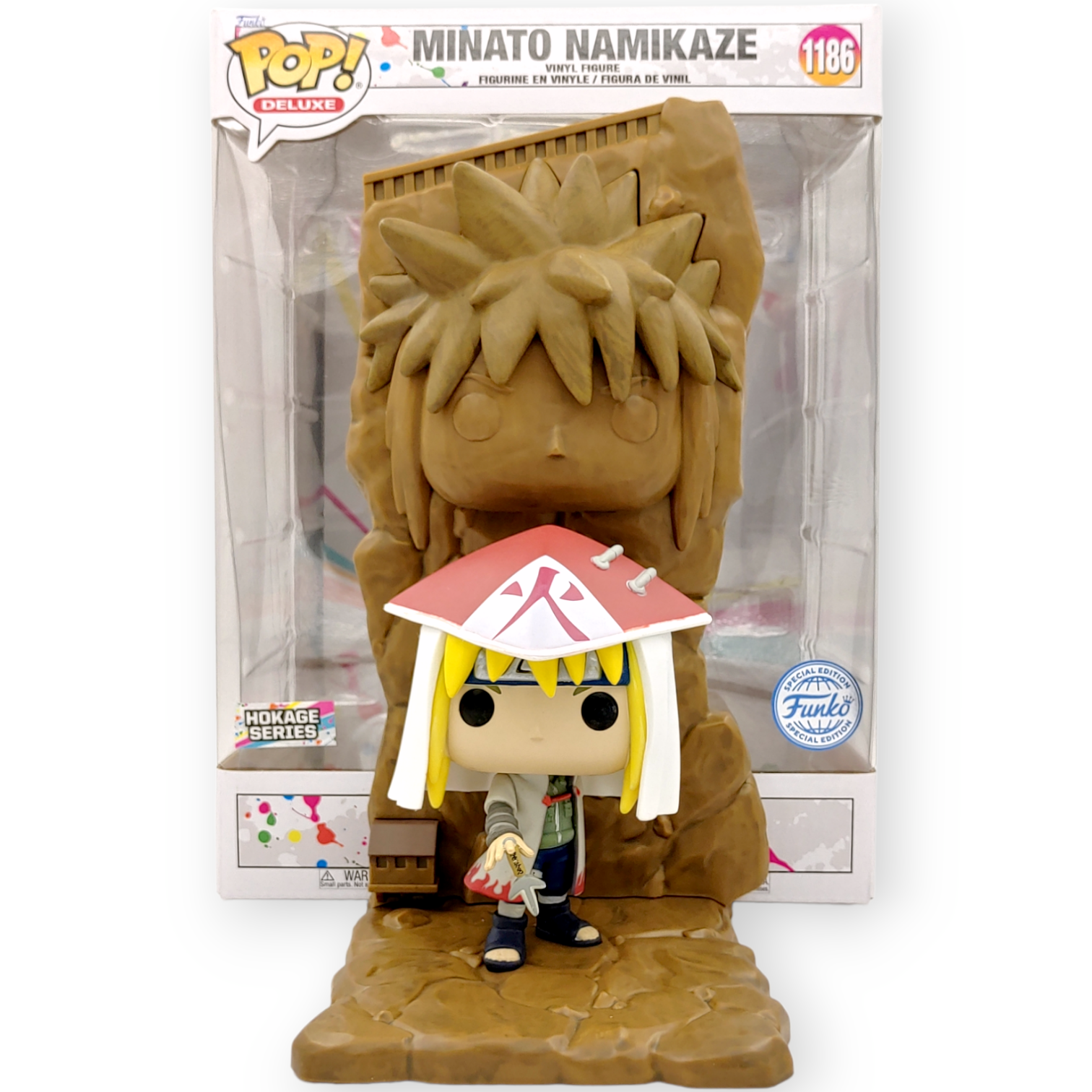 FUNKO POP <火影忍者>9吋四代火影波風皆人_顏山-No.1186