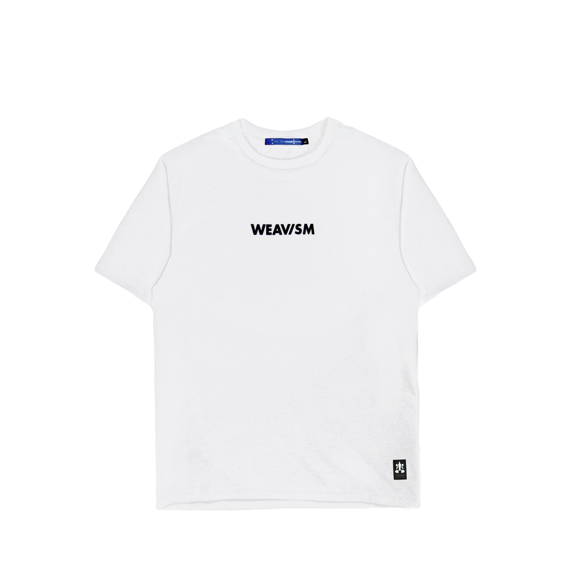 蟲洞寬鬆彈性Tee- 白