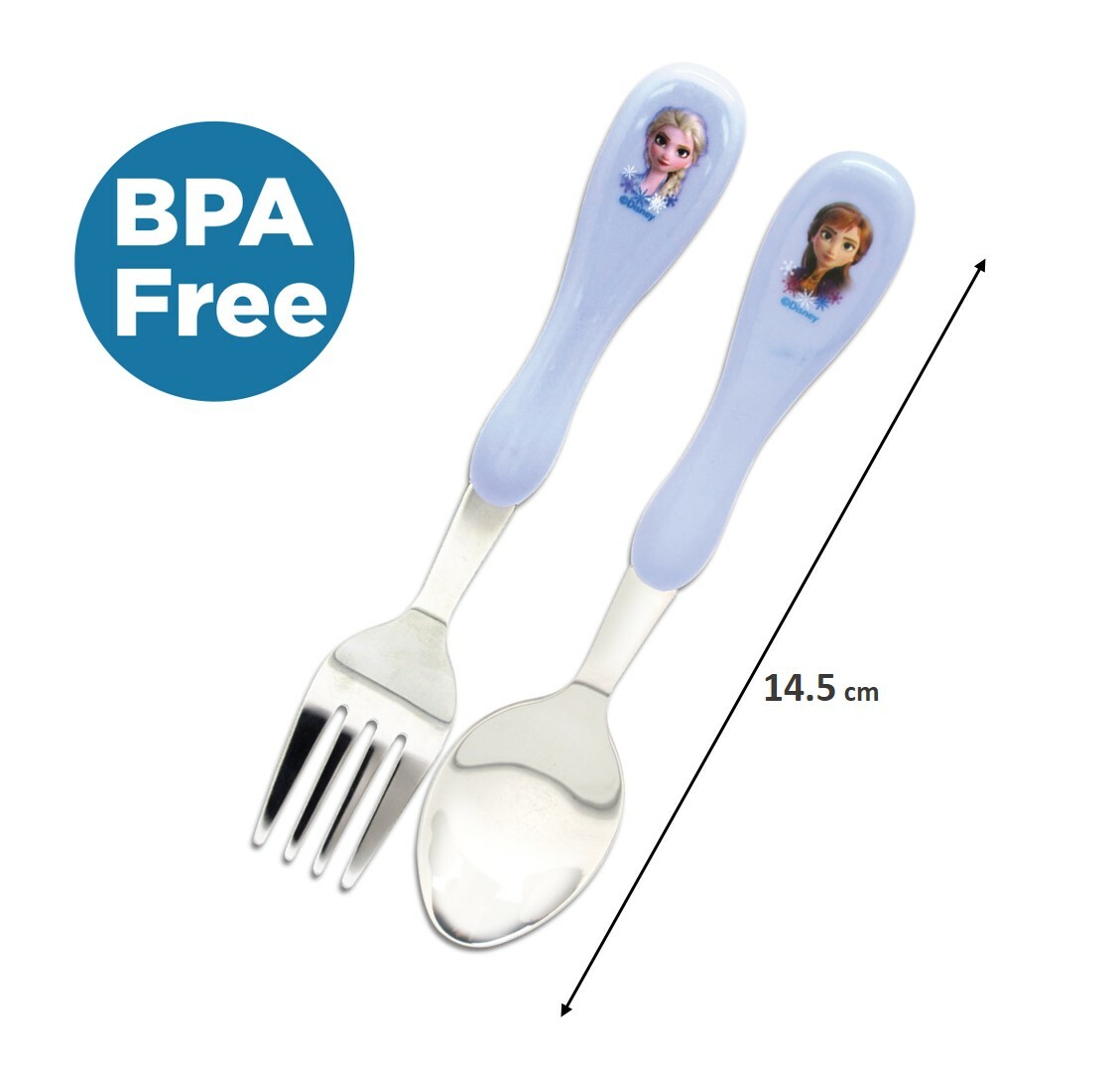 迪士尼魔雪奇緣 - 兒童不鏽鋼餐具組合