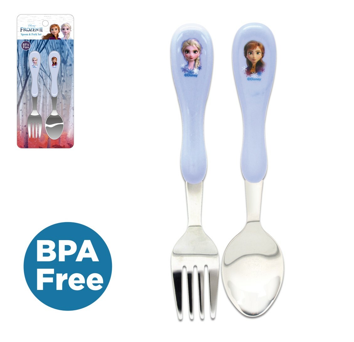 迪士尼魔雪奇緣 - 兒童不鏽鋼餐具組合