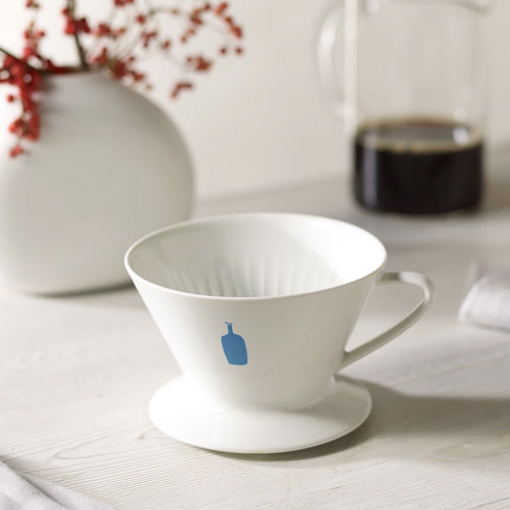 【24H出貨】𝗕𝗹𝘂𝗲 𝗕𝗼𝘁𝘁𝗹𝗲 藍瓶陶瓷咖啡濾杯