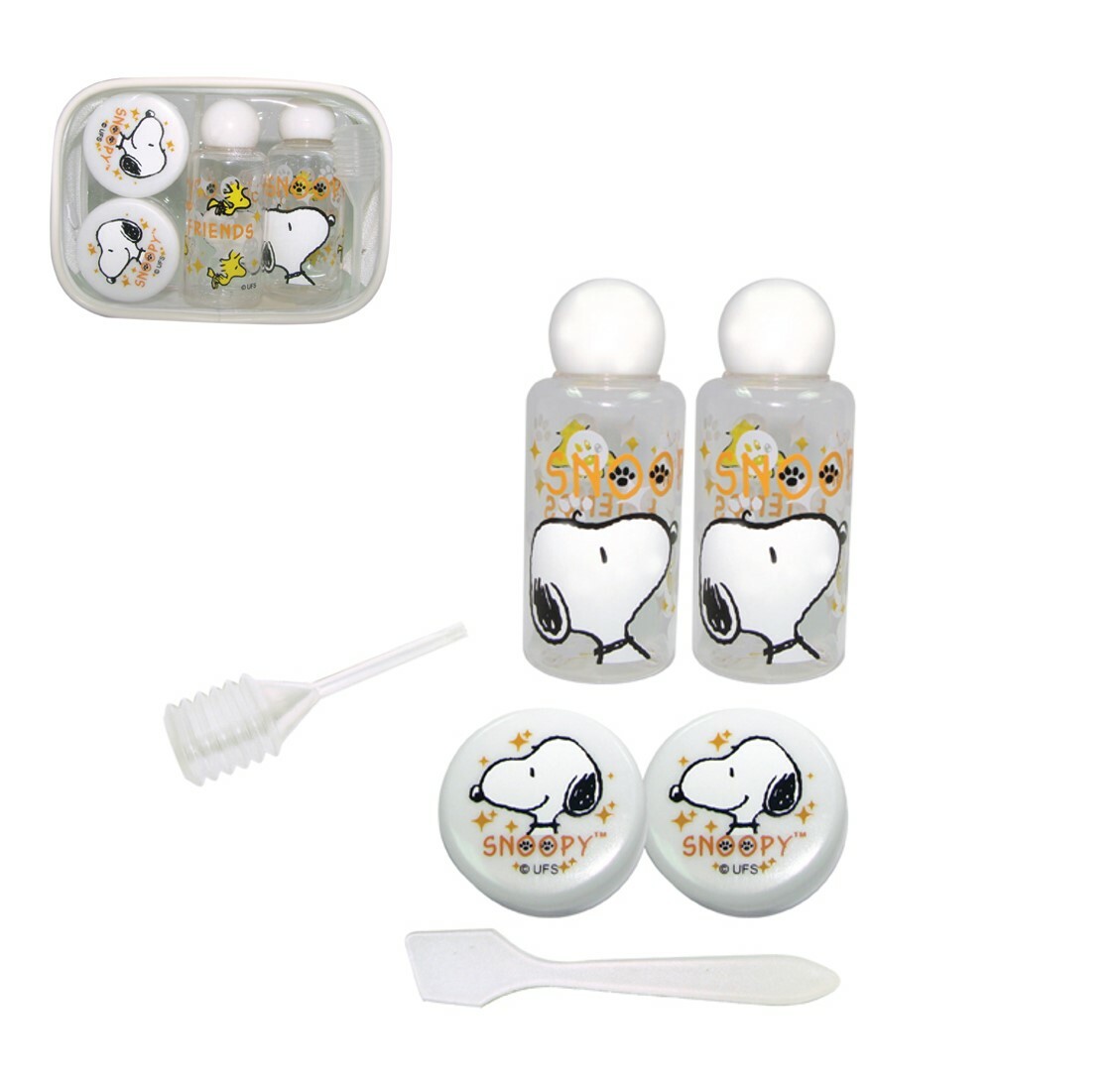 史諾比 - 2P化妝盒萬用樽PVC袋套裝