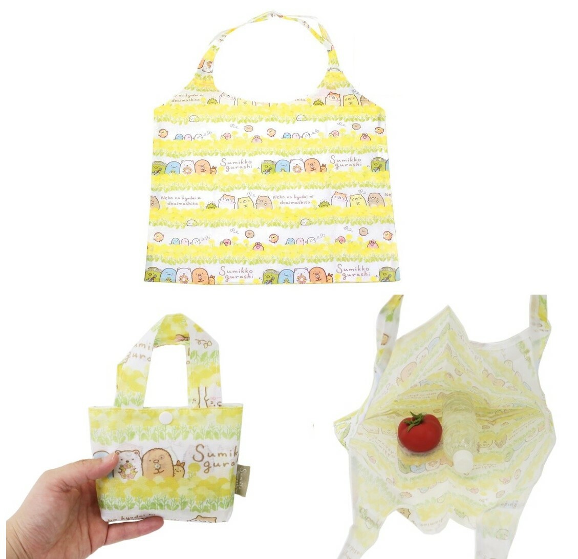 落生物折疊環保購物袋 (日本直送)