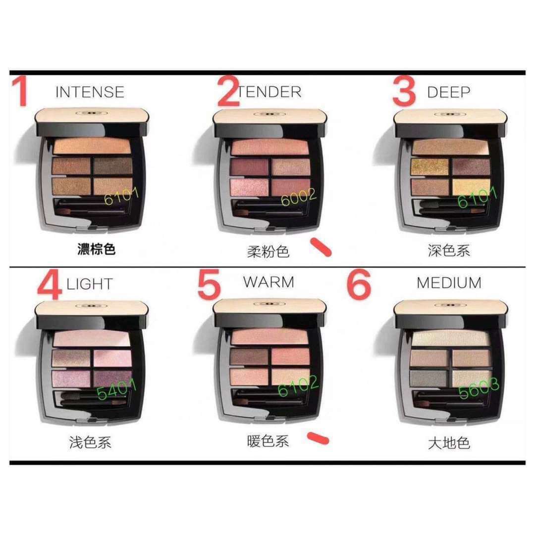 Chanel 五色眼影盤 Poids Net 4.5g