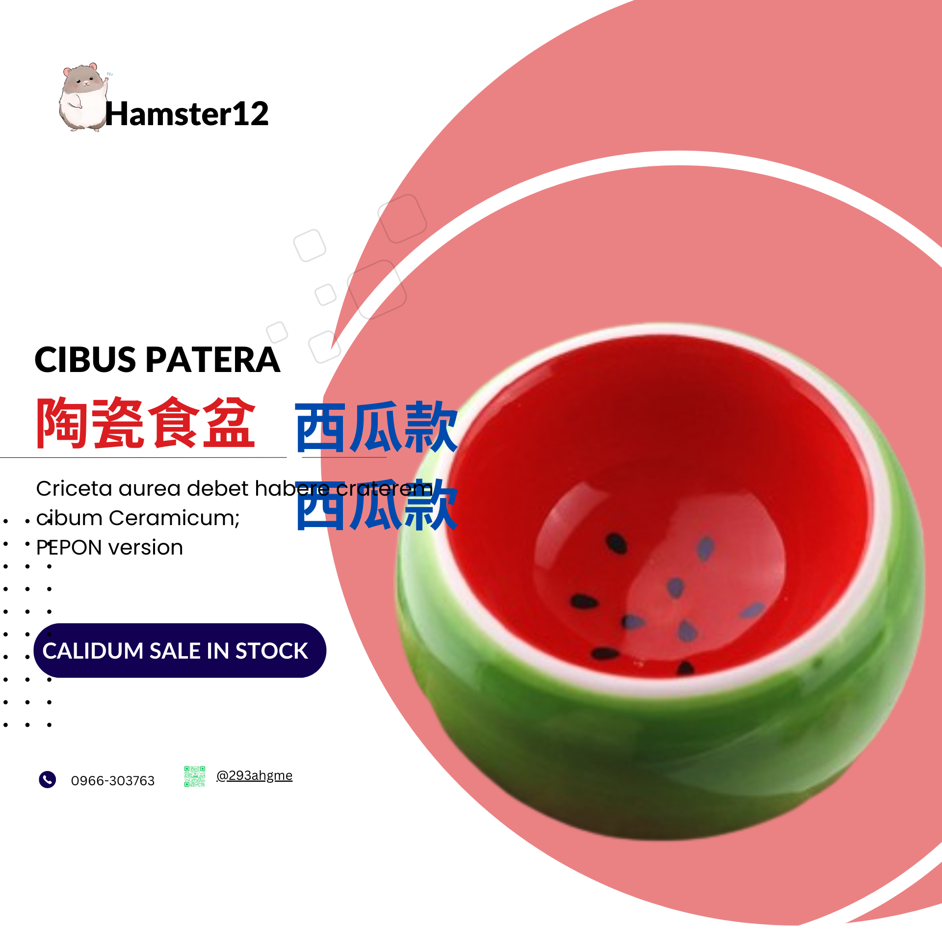 黃金鼠防翻陶瓷碗