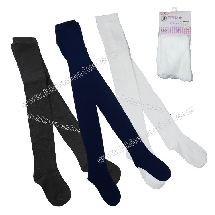 2對裝 甜心: 童裝素色毛襪褲 (S-XXL碼)