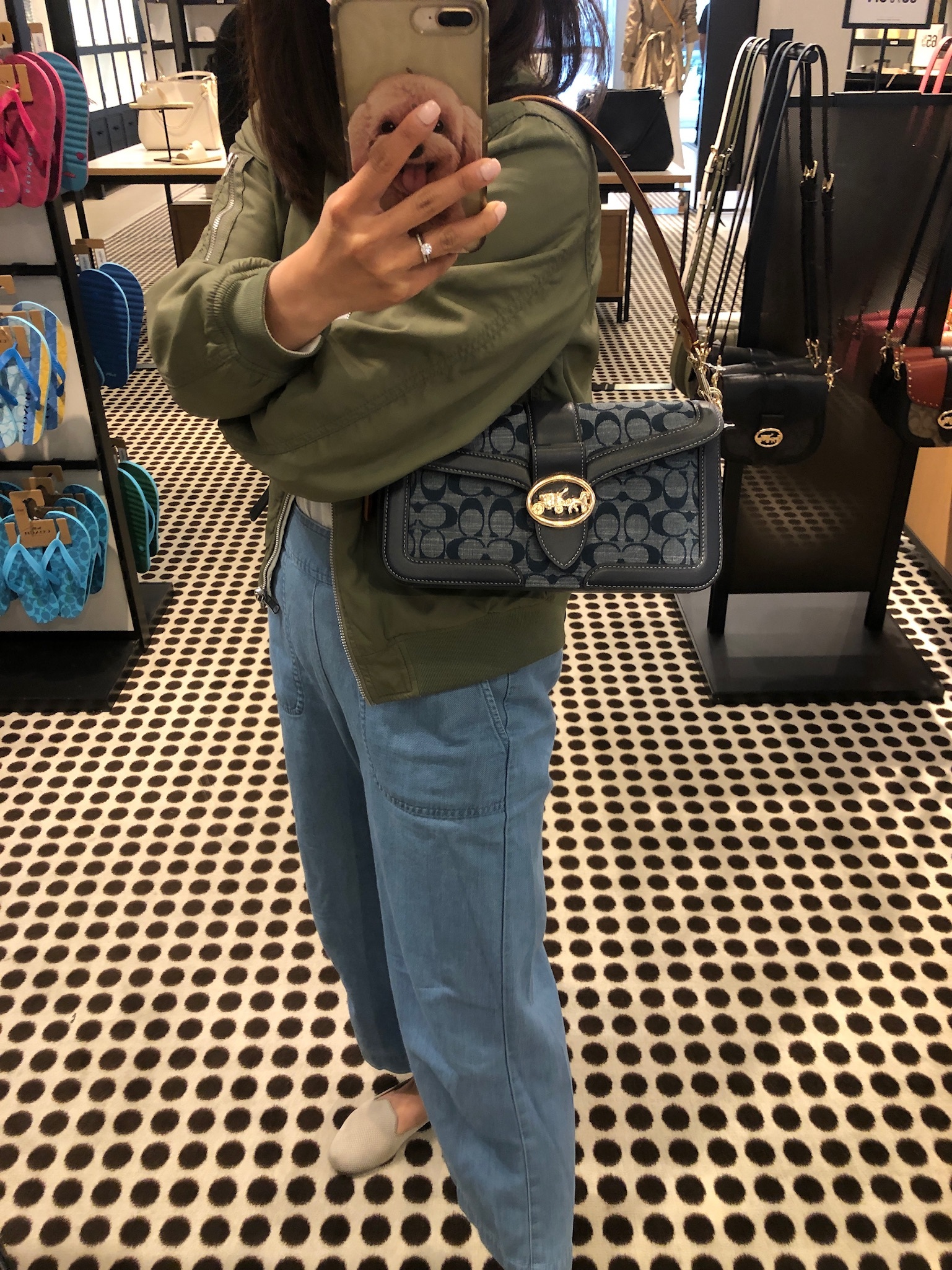 ［美國現貨］Coach Georgie Shoulder Bag