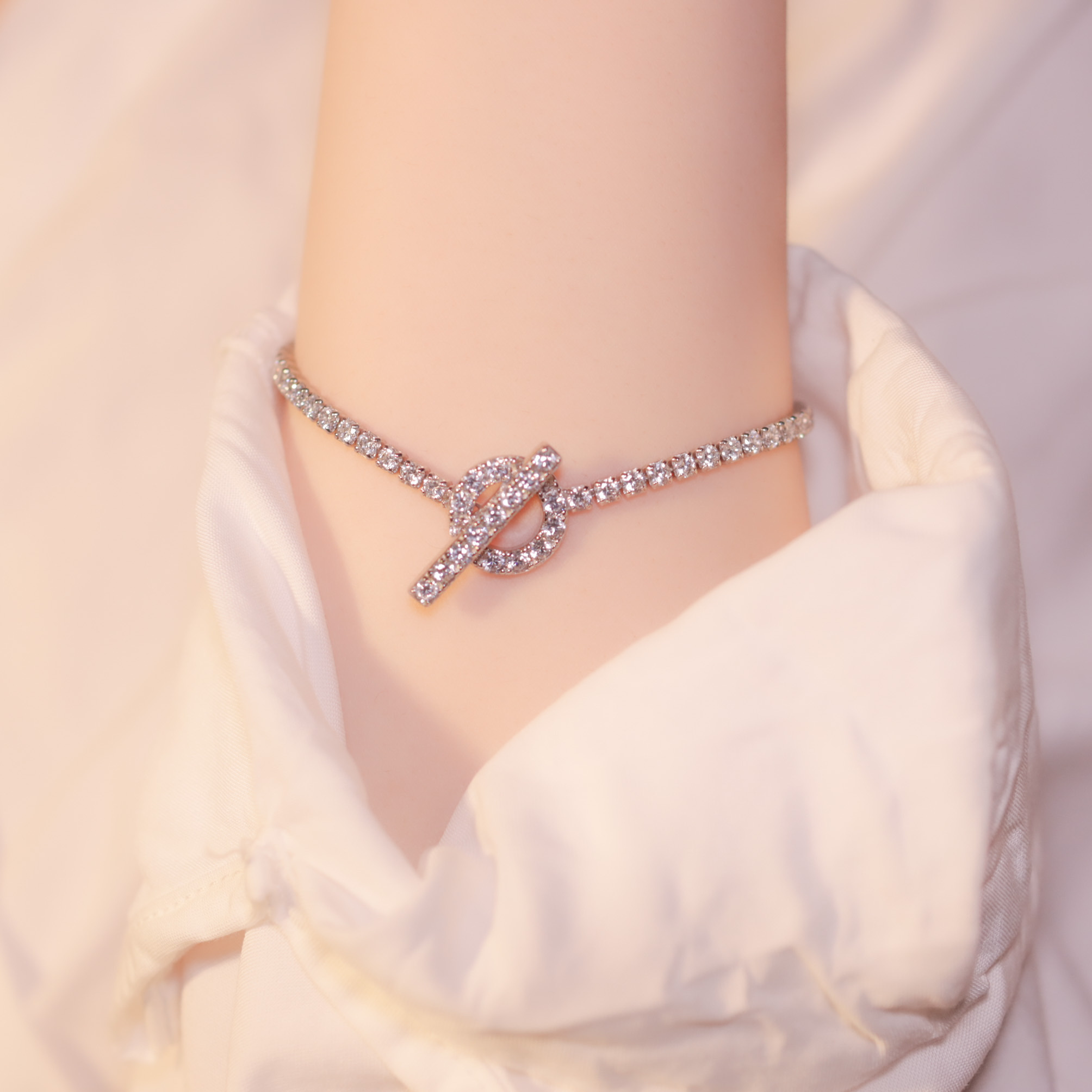 | 925 Silver・ White Gold | Priceless Bracelet | BR0386 |