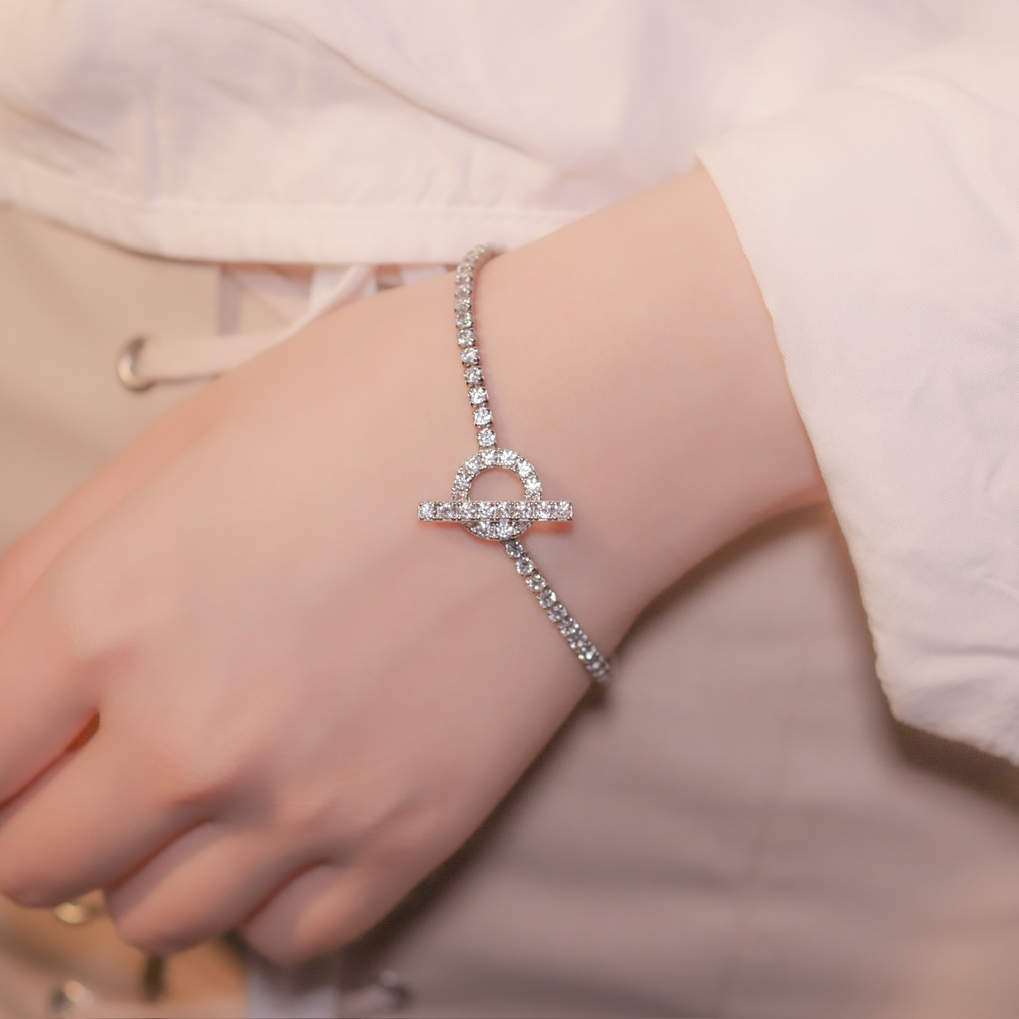 | 925 Silver・ White Gold | Priceless Bracelet | BR0386 |