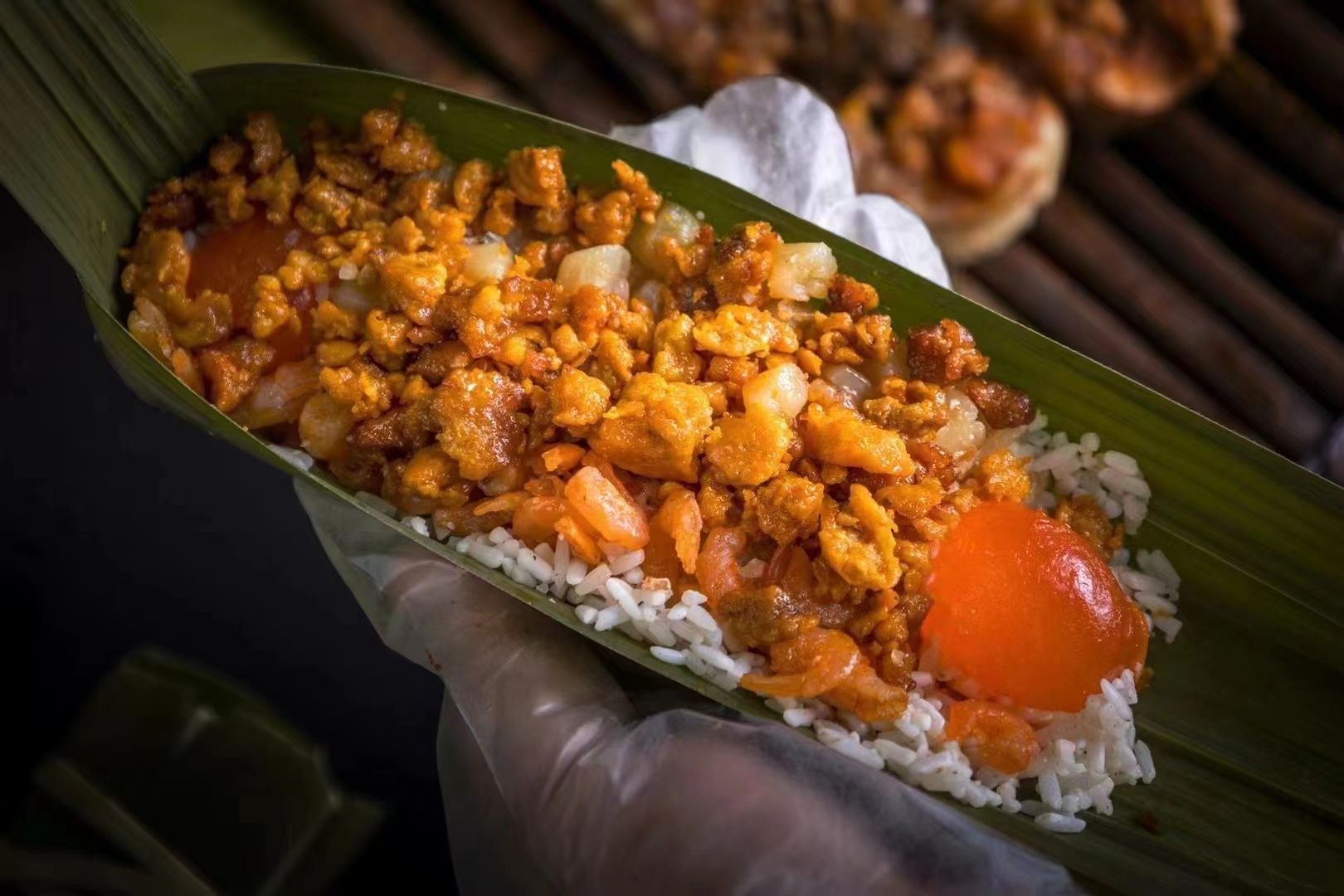 超爆料海膽瑤柱 蝦米肉粽