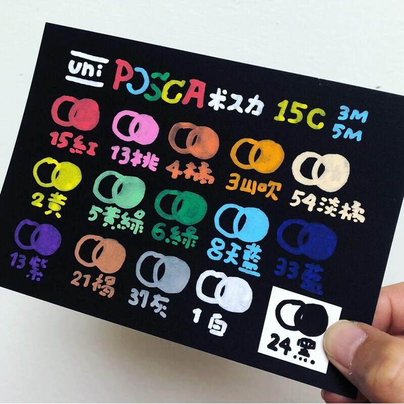 uni POSCA PC3M 細字 單支
