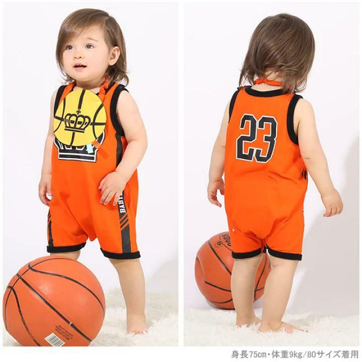 (現貨)🇯🇵日本直送 籃球連身褲+口水肩set