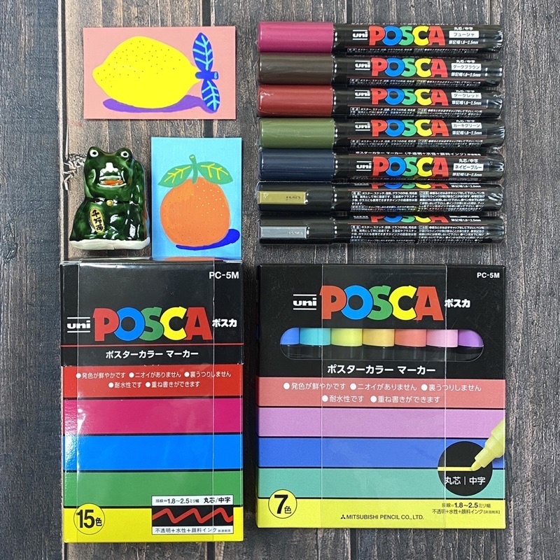 uni POSCA PC5M 中字 盒裝