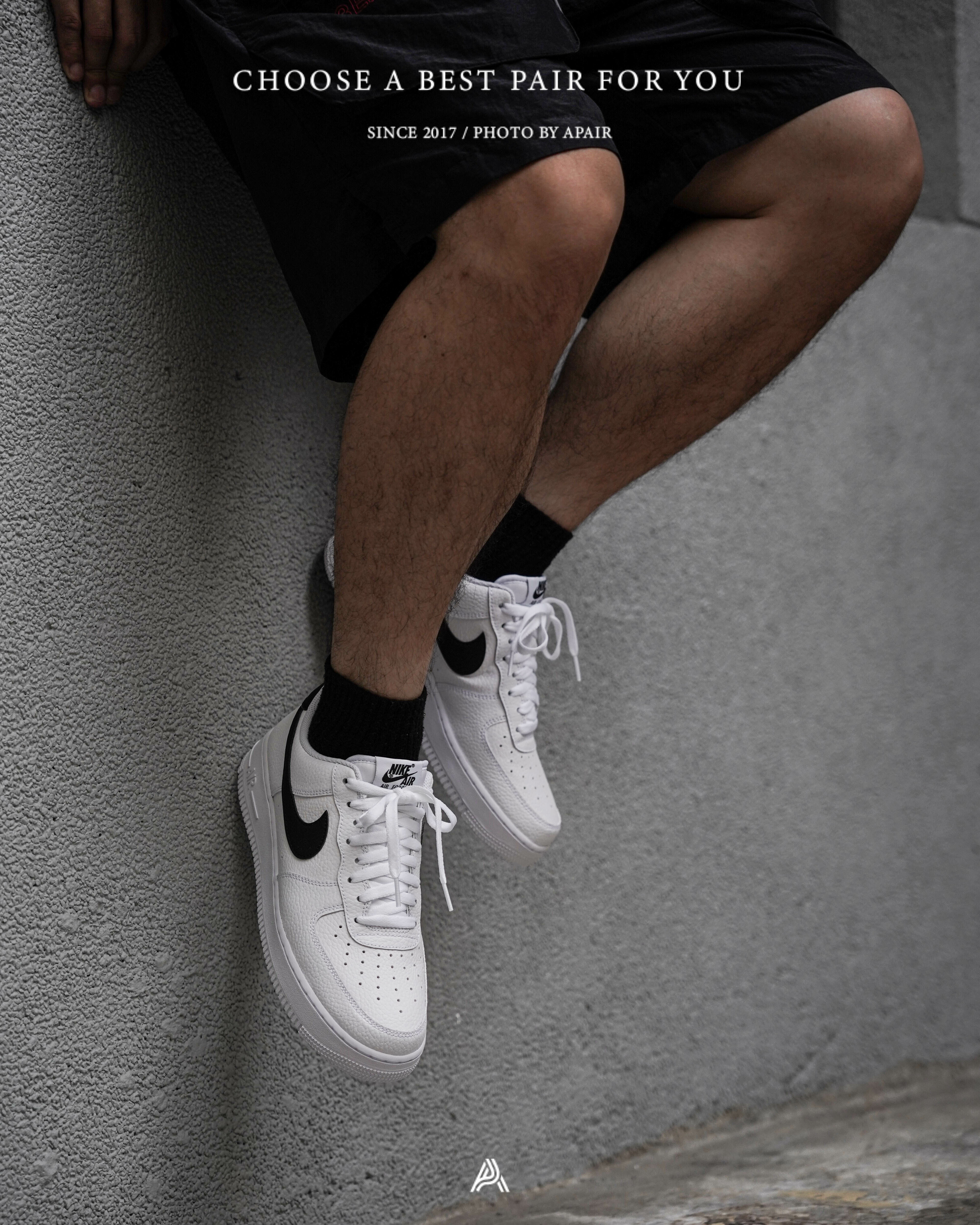 Nike Air Force 1 '07 Zapatos - Blanco Lobo Gris - Chile | Ubuy