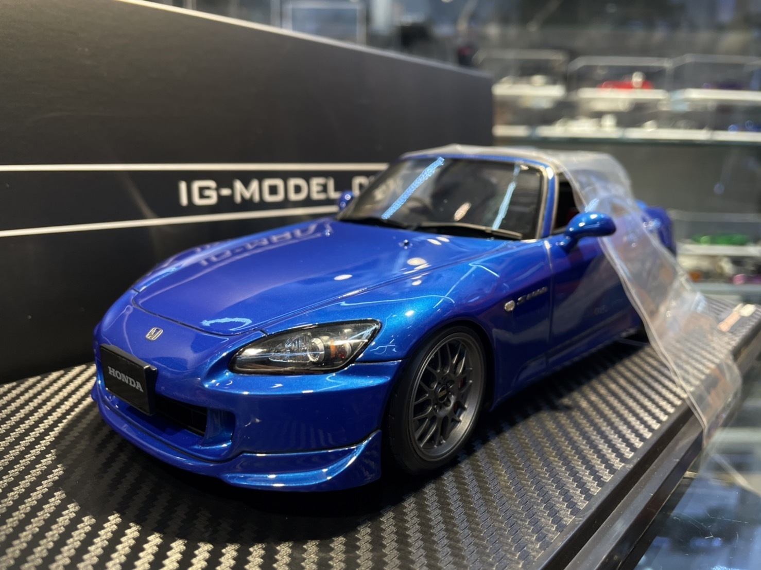 Ignition IG2586 Honda S2000 AP2 Blue Metallic 1/18