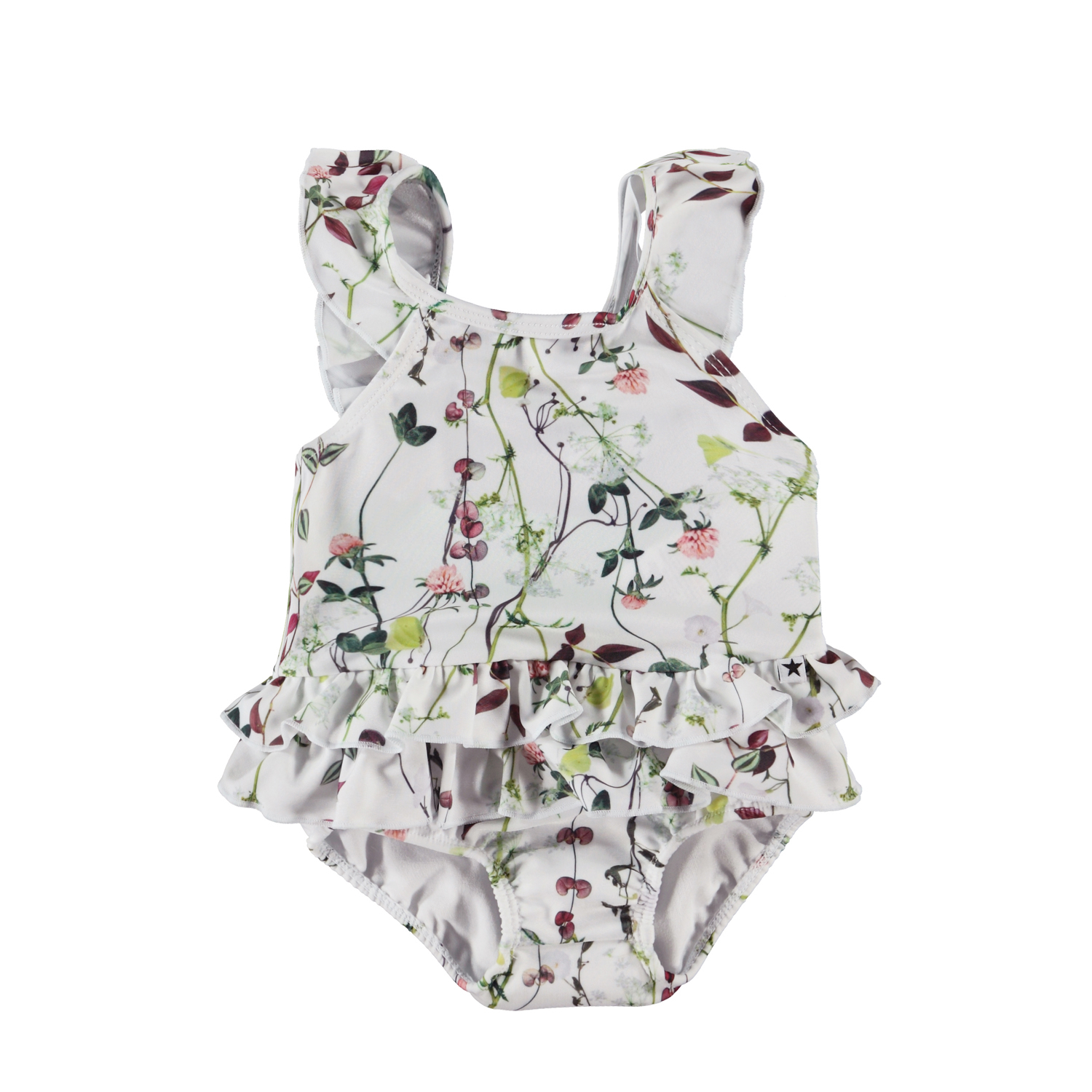 〖 Molo 〗米白野莓baby泳衣