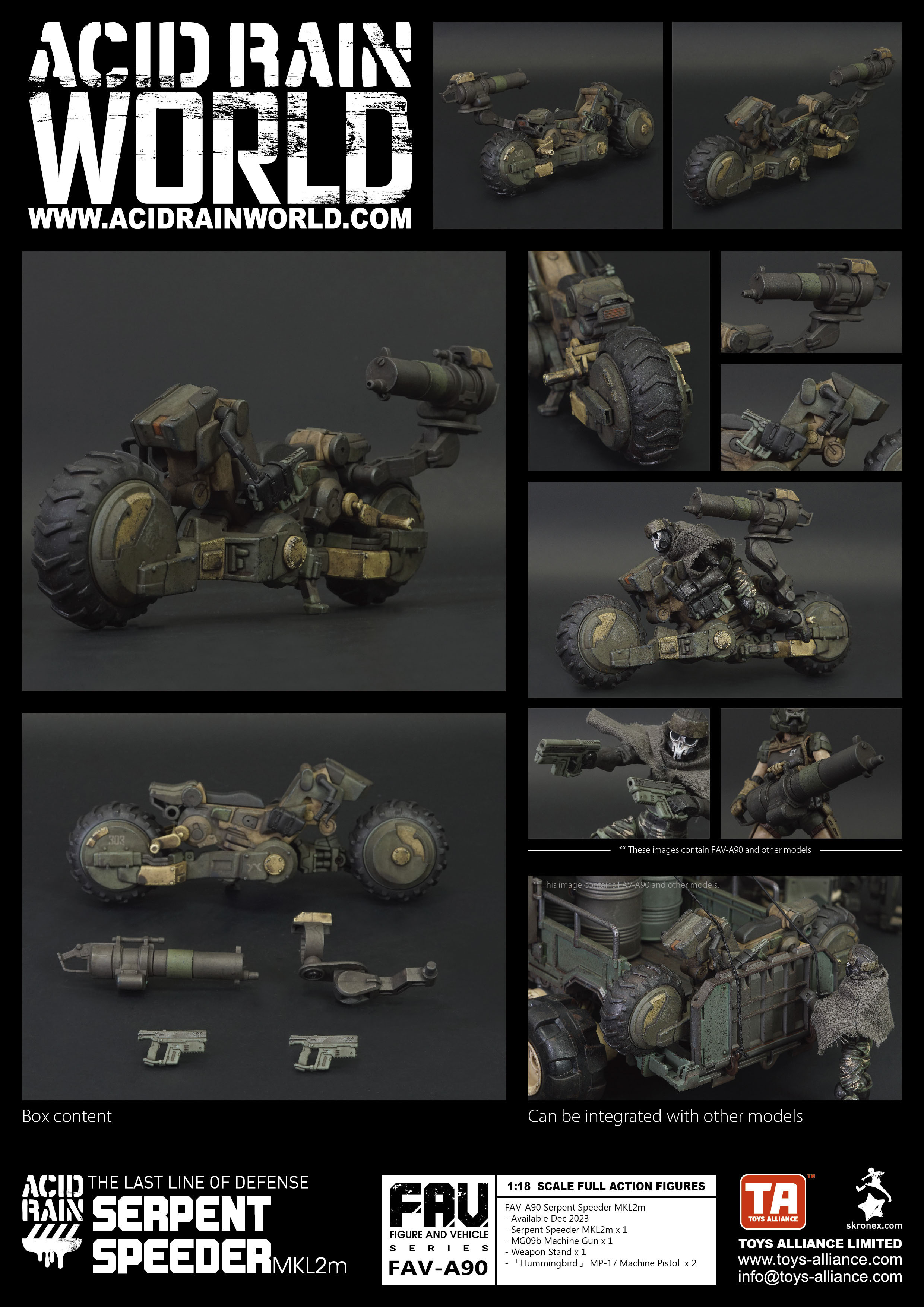 Toys Alliance : 酸雨戰爭 FAV-A90 海蛇斯比達 MKL2m