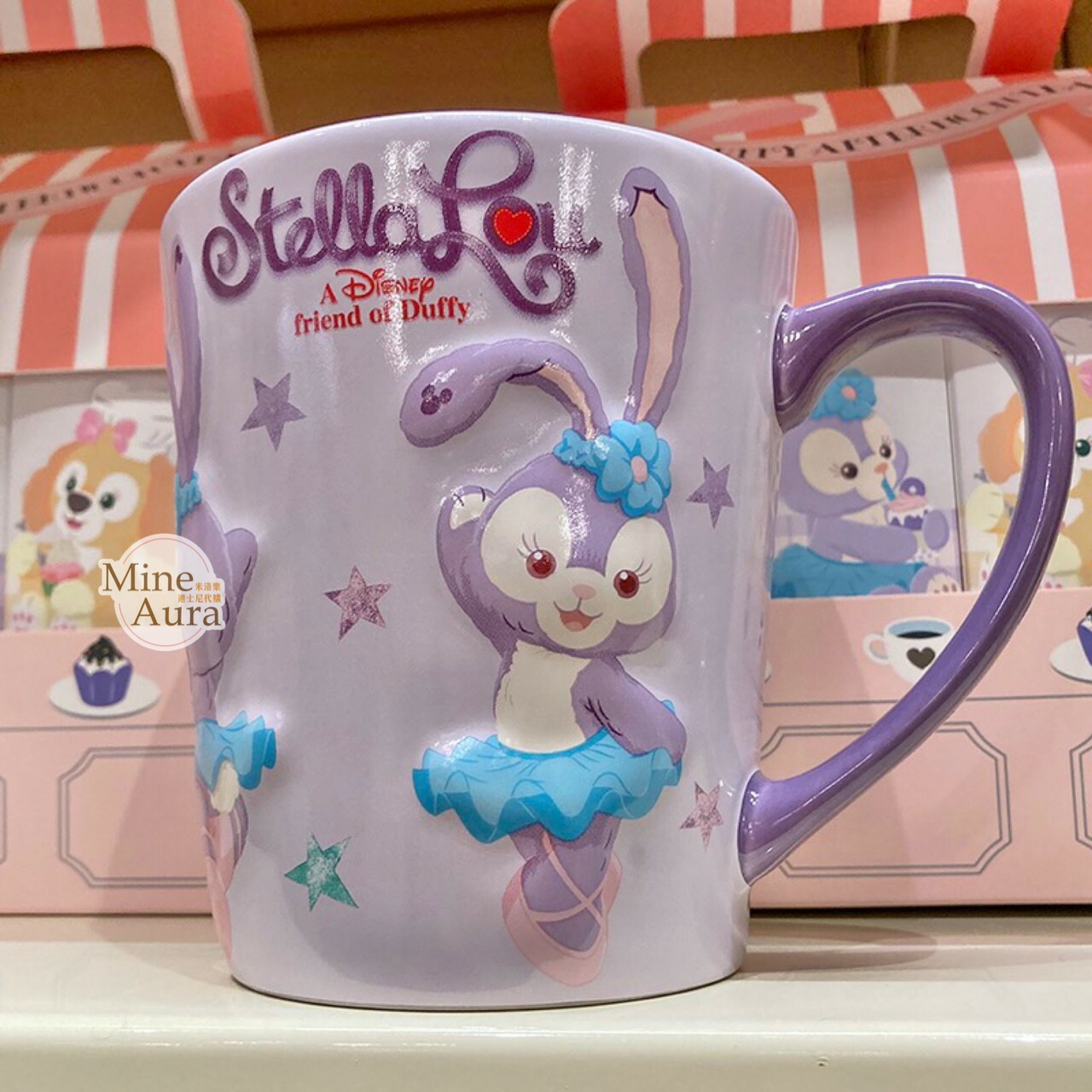 史黛拉露 星黛露 StellaLou 立體浮雕 馬克杯 水杯 -上海迪士尼樂園