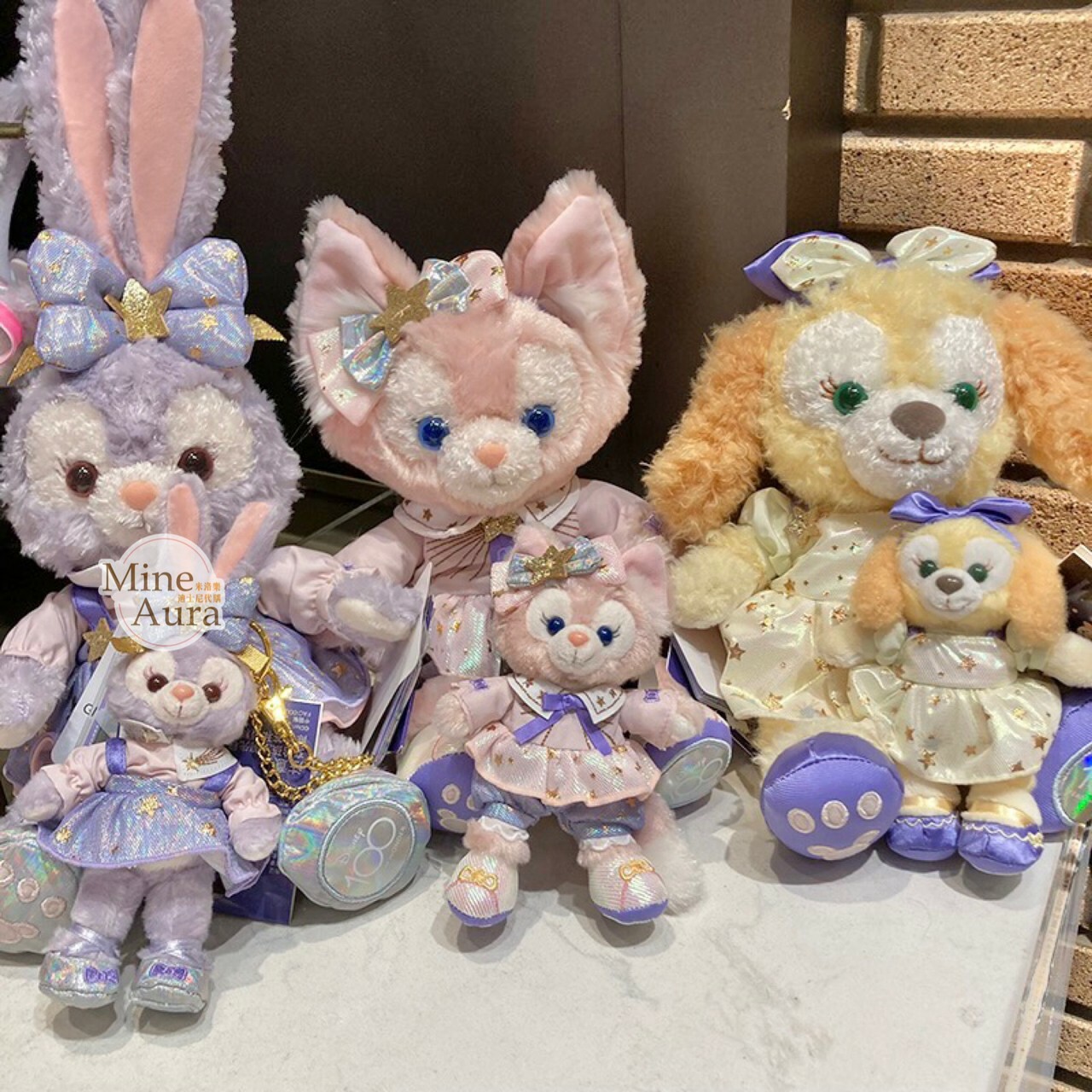 100 周年 達菲和朋友們系列 玲娜貝兒 Lina bell SS號 娃娃 玩偶 -上海迪士尼樂園