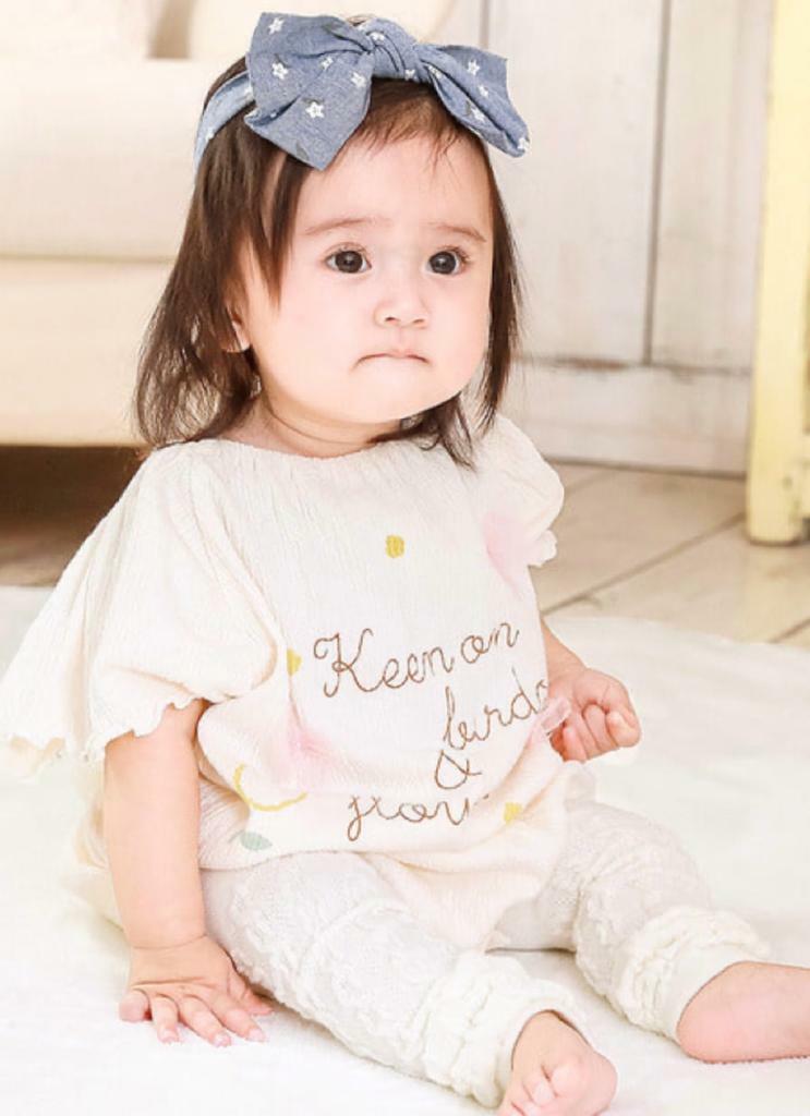 (現貨)🇯🇵日本直送 Bodysuit+蝴蝶結髮帶set