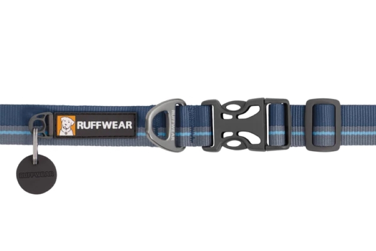 RUFFWEAR | Flat Out 扣式項圈 BLUE HORIZON