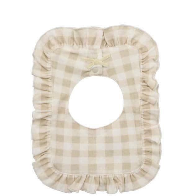 (現貨)🇯🇵日本直送 格仔襯衫領仔/口水肩