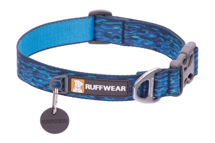 RUFFWEAR | Flat Out 扣式項圈 OCEANIC DISTORTION