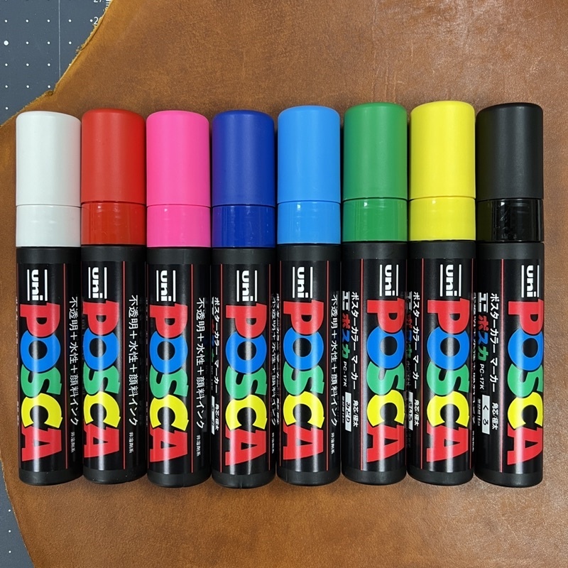 uni POSCA PC-17K 極太 8色 單支