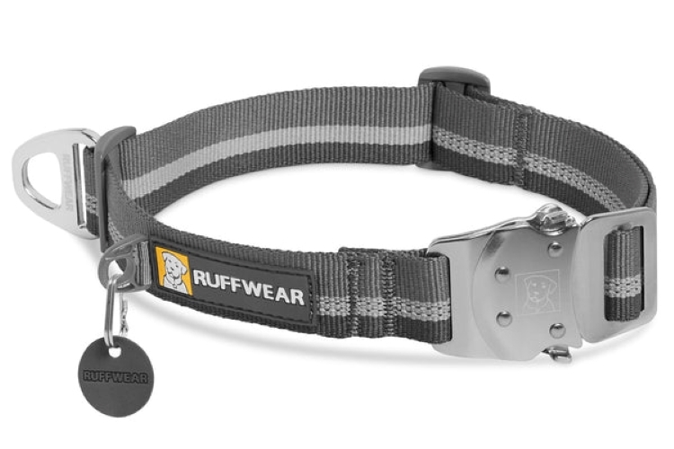 RUFFWEAR | Top Rope 金屬扣式項圈 GRANITE GRAY