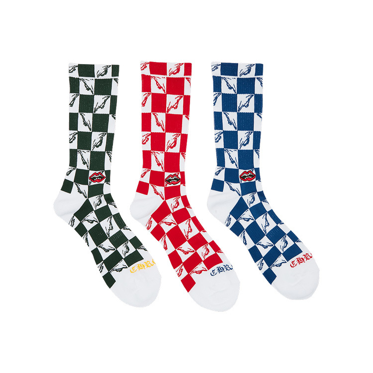 CHROME HEARTS｜Matty Boy 99 Eyes中筒襪 3件組