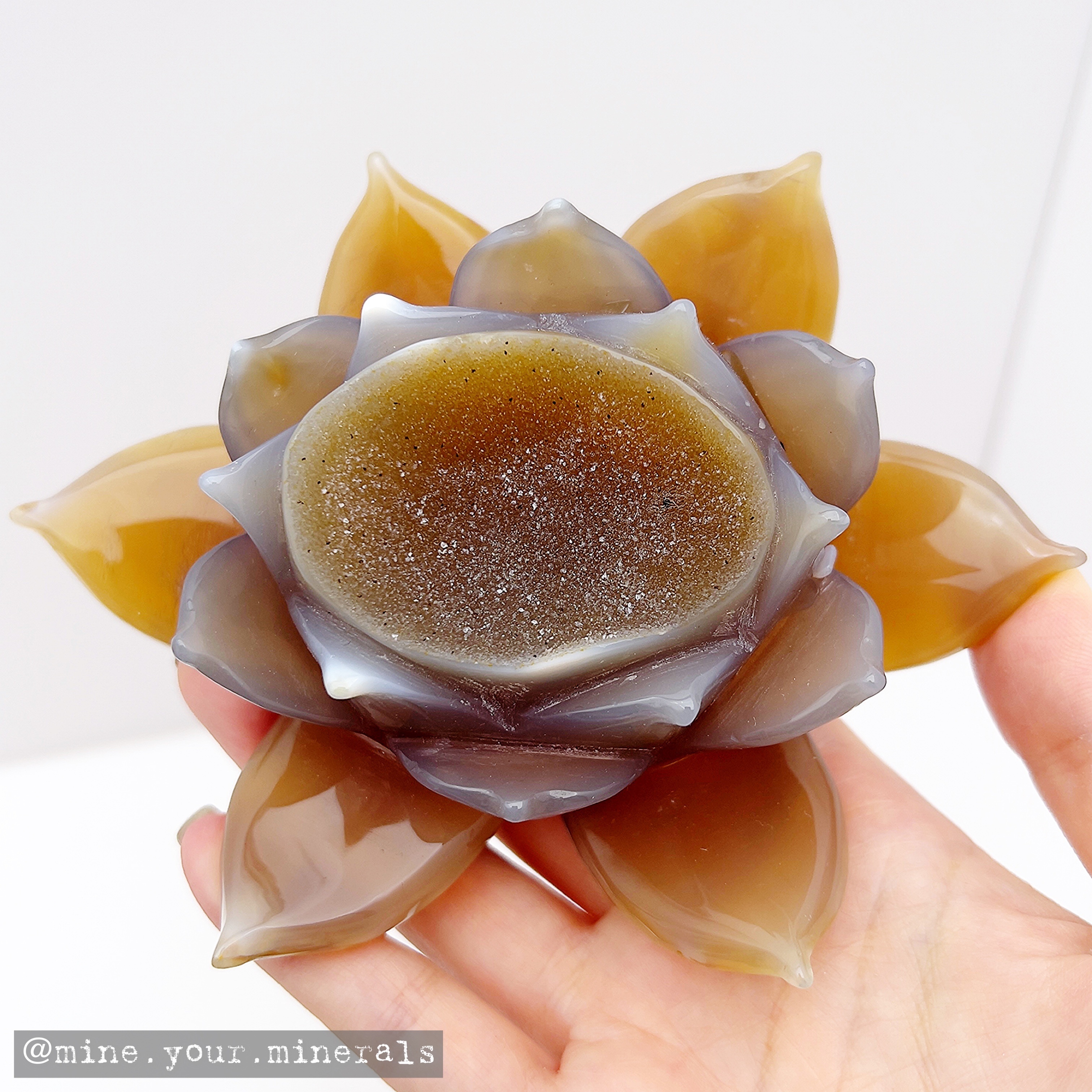 瑪瑙水晶雕刻花