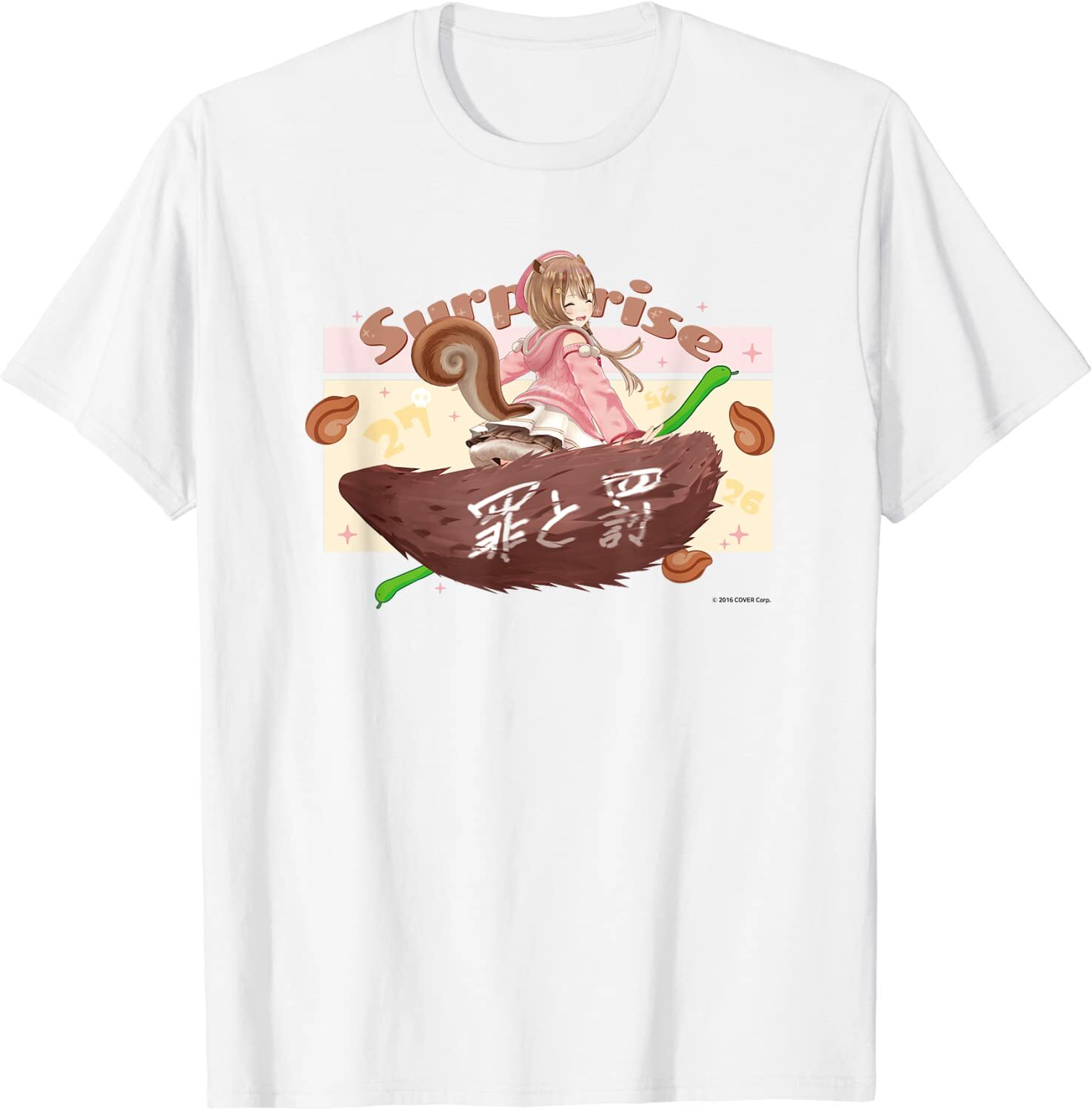 「官方代購」Hololive  Holo小劇場 名場面Tee 【Ayunda Risu】 (定期訂購)